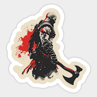 kratos Sticker